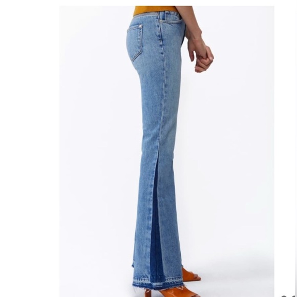 Baldwin Kansas City Willow Mid Rise Flare Jeans - Picture 1 of 11